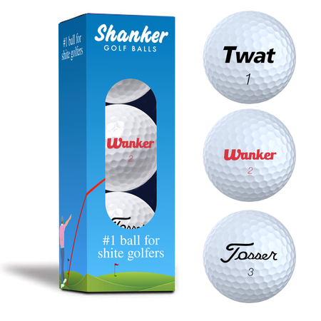 Funny Golf Gifts - Exploding Golf Balls - Pack of 3 - Golf Gag Gifts